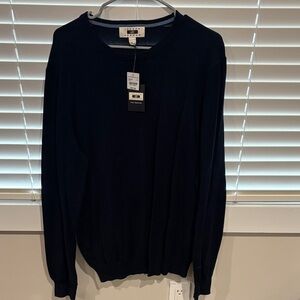Joseph Abboud Dark Navy Crewneck Sweater